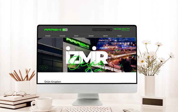 Arashi Company – web tasarim projesi