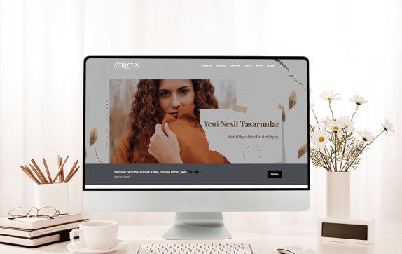 Atlantix Tekstil – web tasarim projesi