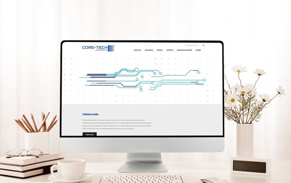 Core-Tech Otomasyon – web tasarim projesi